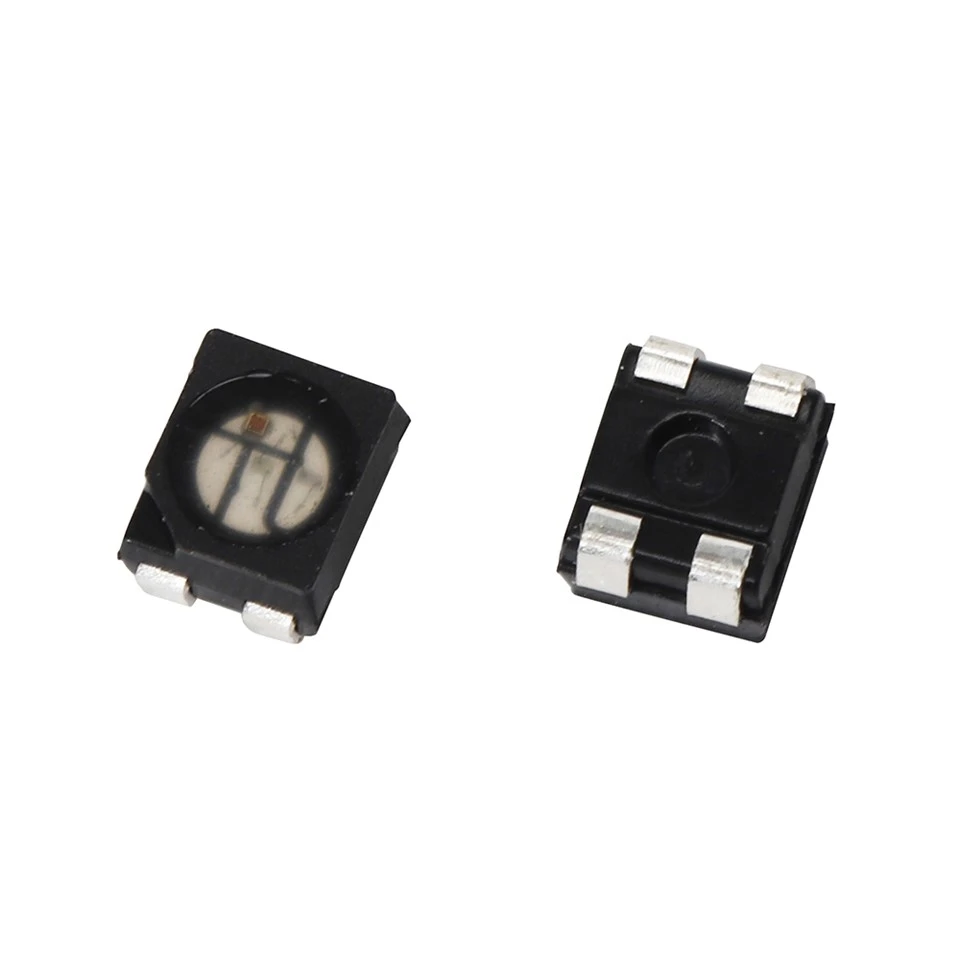LED SMD 3528 RGB de cara negra